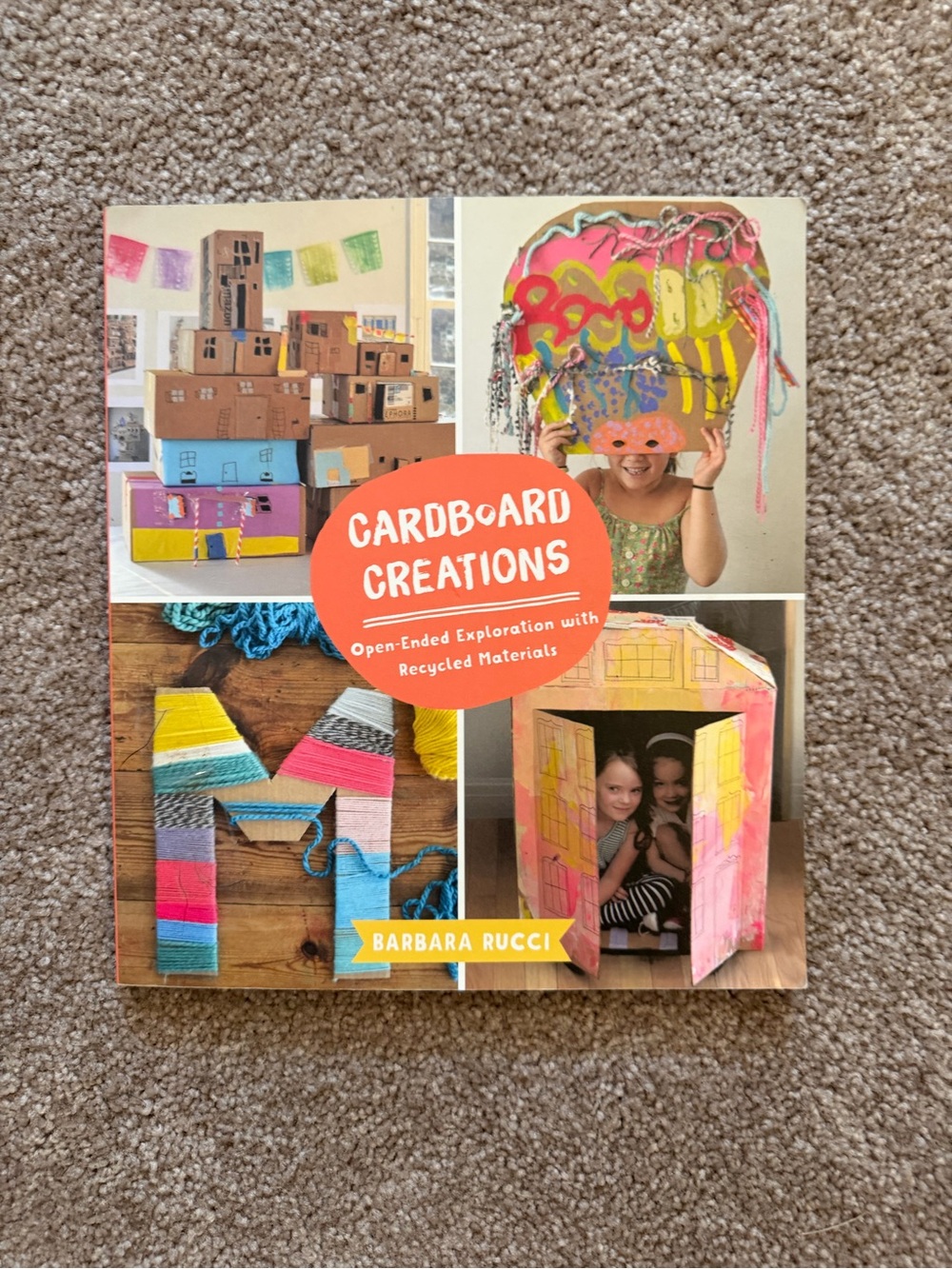 Cardboard Creations Craft Book by Barbara Rucci NEW Paperback